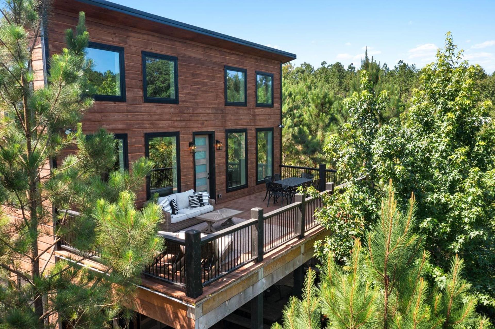 Pines And Recreation Villa Broken Bow Exteriör bild