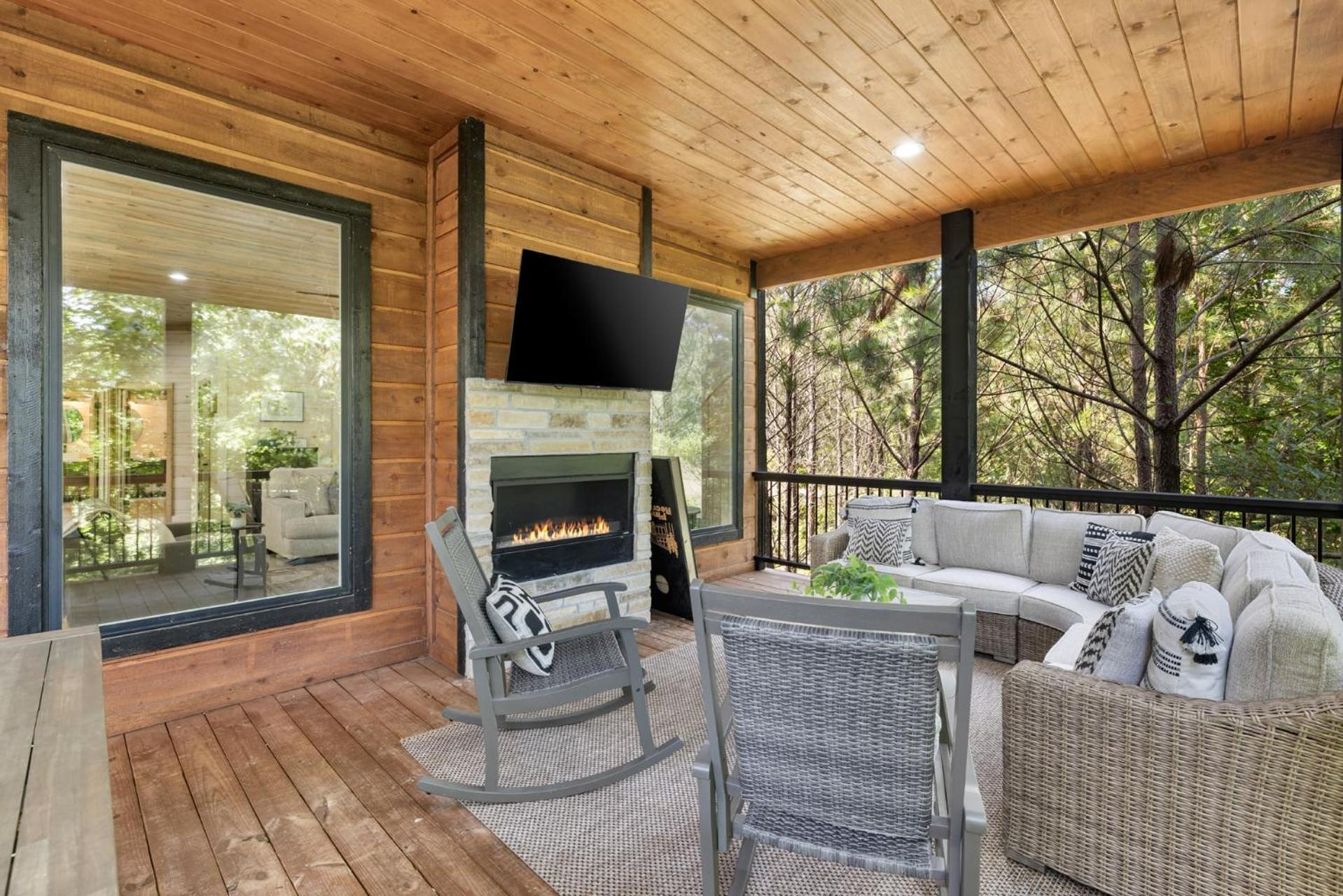 Pines And Recreation Villa Broken Bow Exteriör bild